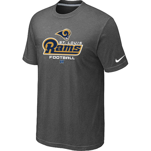 Nike Los Angeles Rams Critical Victory NFL T-Shirt - Dark Grey